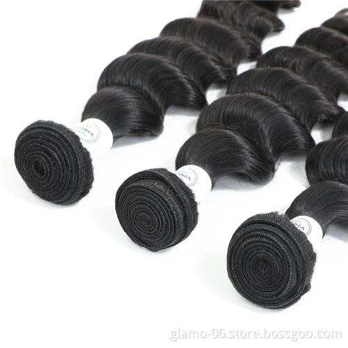 Unprocessed 8-40 inch brazilian hair virgin brazilian hair bundles